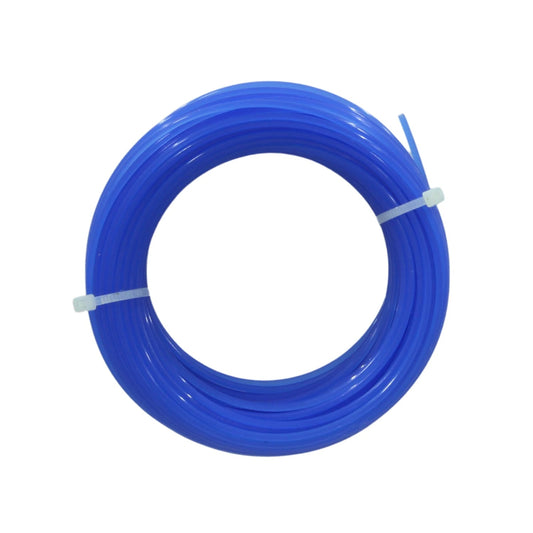 Hilo de nylon azul 1.65mm x 15m para desbrozadora en carrete