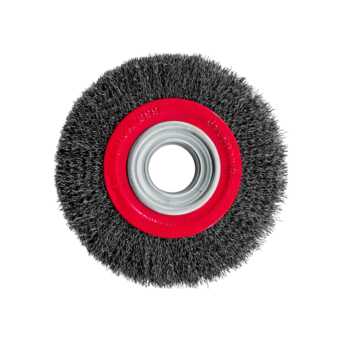 Carda plana ondulada 6"x3/4" para esmeriladora Santul 7999