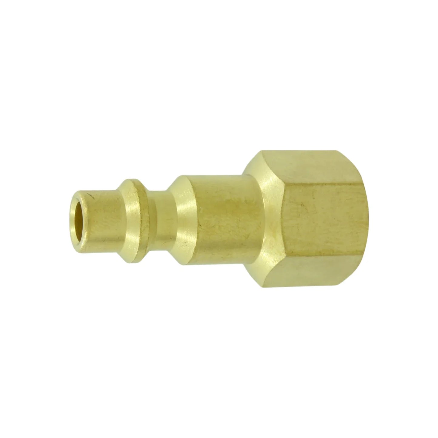 Conector para compresora 1/4" hembra latón Santul 8730