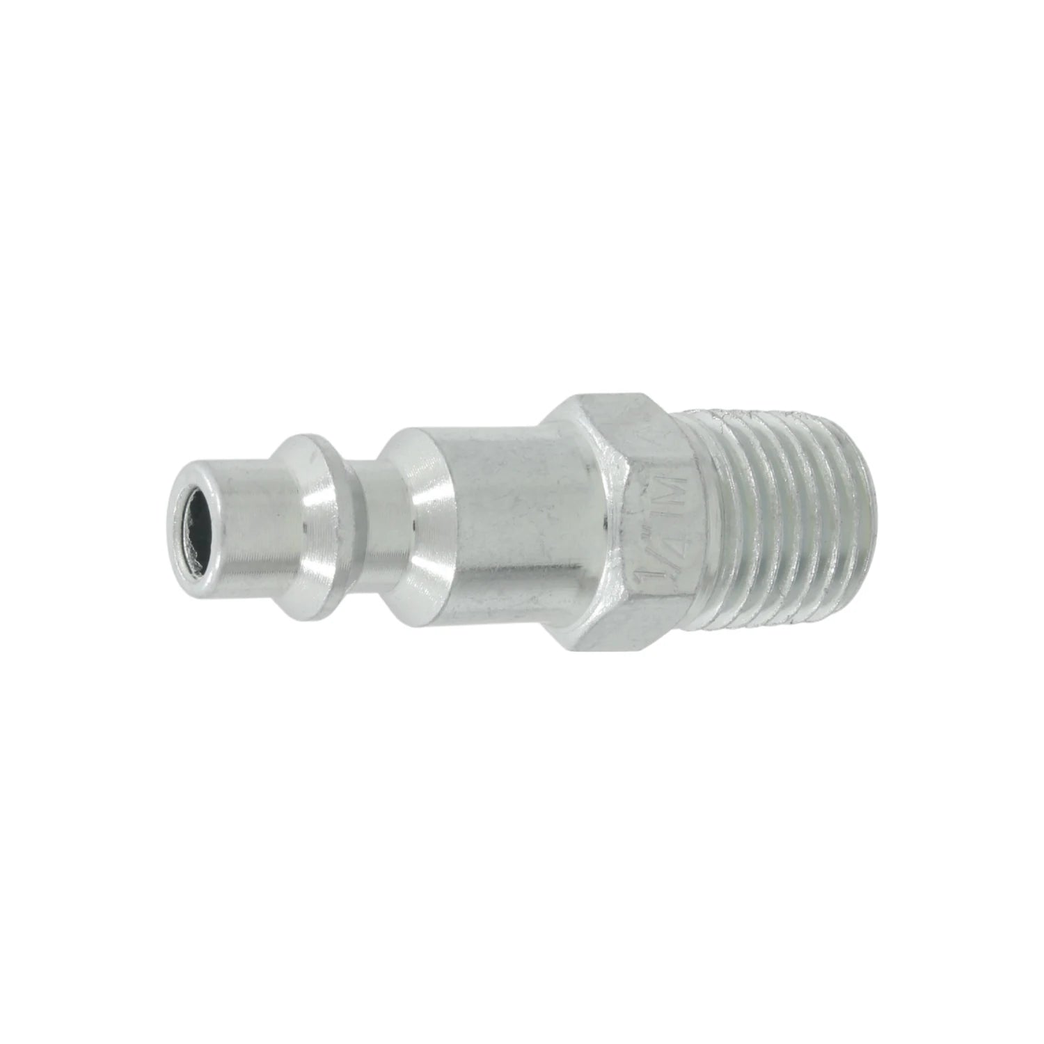 Espiga conector rápido macho 1/4 para compresor de aire cromado