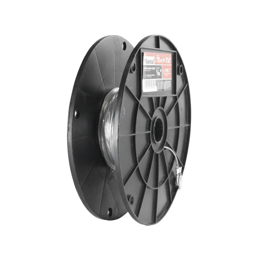 Cable de acero 7x7 de 1/16" x 75 m Santul 9181