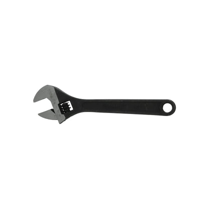 Llave ajustable Santul 8 pulgadas pavonada negra. Herramienta perica de mano con escala.