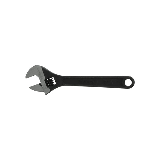 Llave ajustable Santul 8 pulgadas pavonada negra. Herramienta perica de mano con escala.