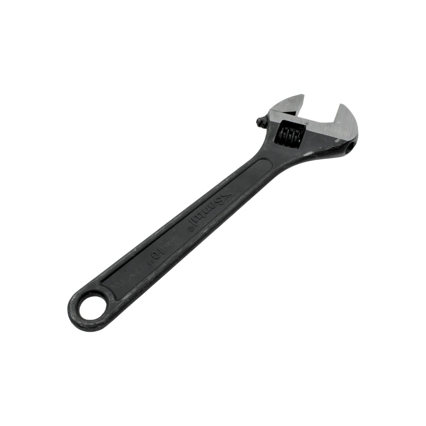 Llave perica ajustable Santul 10 pulgadas pavonada para mecánica y fontanería