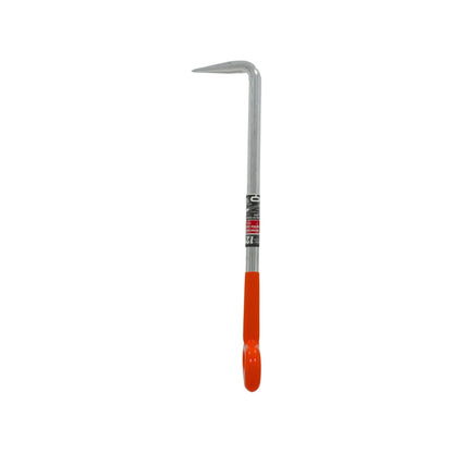 Amarrador de varilla Santul 12 pulgadas con gancho y mango ergonómico naranja para construcción