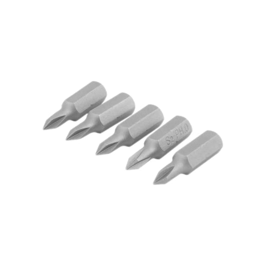 Juego de puntas Phillips 5 piezas del #1x 1" Toolcraft TC1238