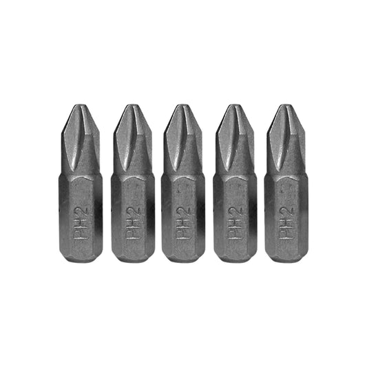 Juego de puntas Phillips 5 piezas del #1x 2" Toolcraft TC1239
