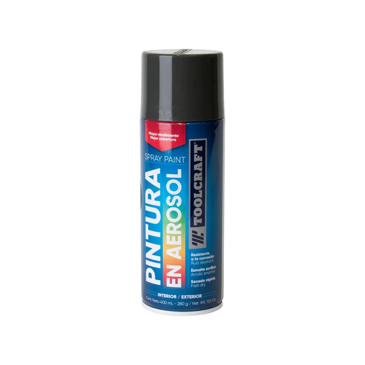 Pintura gris opaco 400 ml Toolcraft TC1668