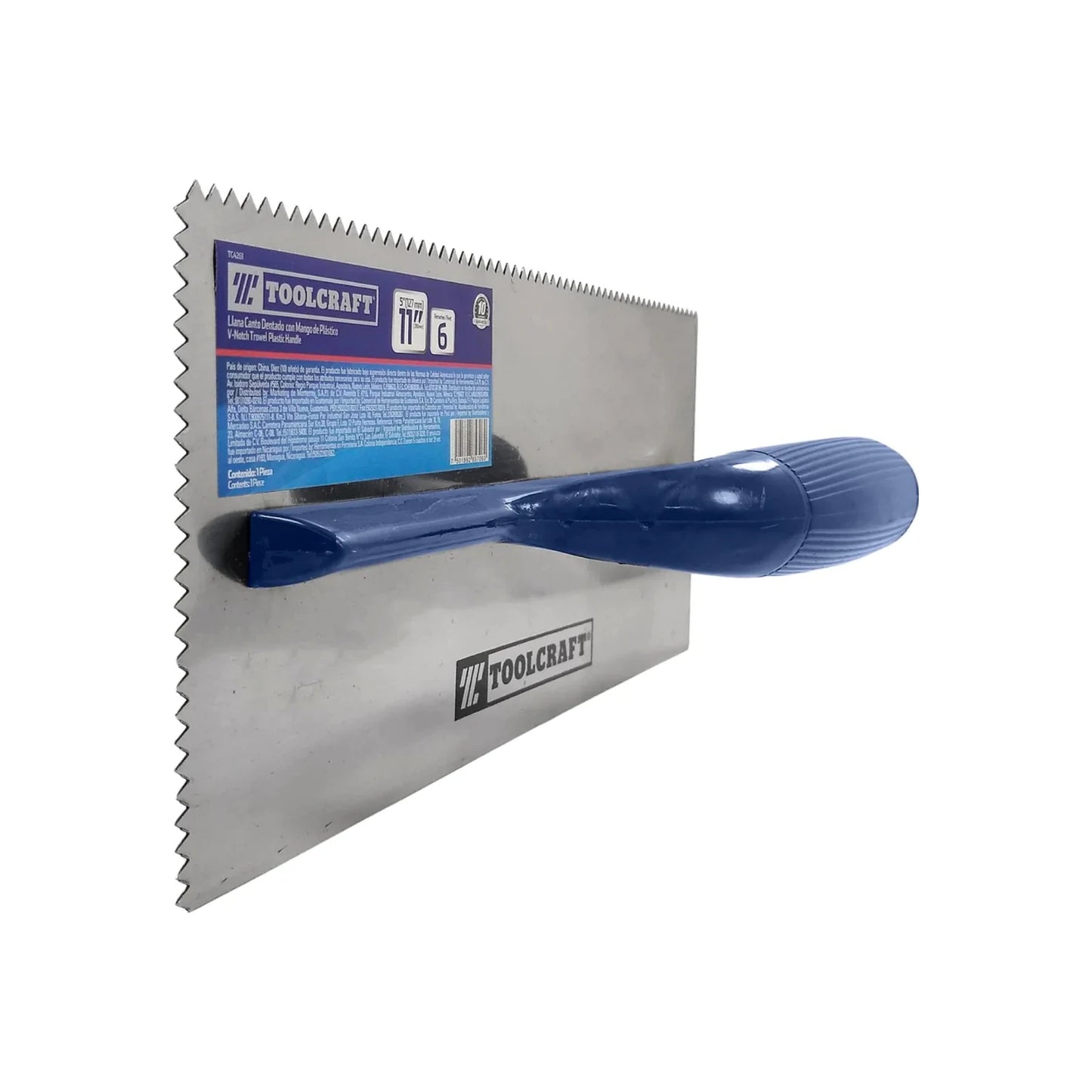 Llana diente de punta mango de plástico Toolcraft TC4261