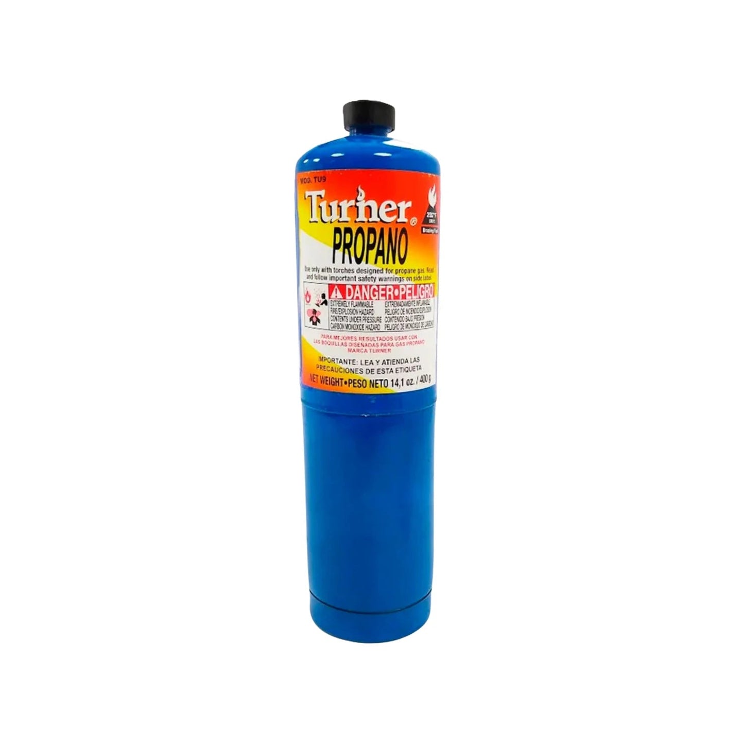 Gas propano Turner azul 14.1 oz para soplete